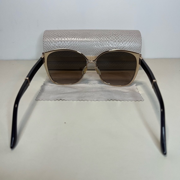 Jimmy Choo Cat Eye Glamour Sunglasses - Picture 3 of 11